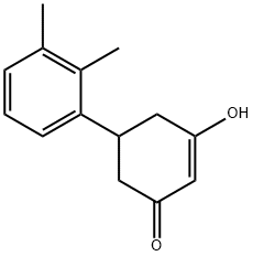 2-Cyclohexen-1-one, 5-(2,3-dimethylphenyl)-3-hydroxy- Structure