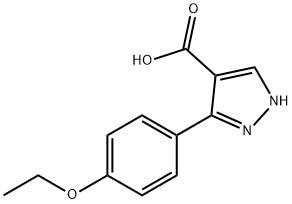 879996-67-5 5-(4-エトキシフェニル)-1H-ピラゾール-4-カルボン酸