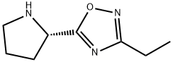 (S)-3-乙基-5-(吡咯烷-2-基)-1,2,4-噁二唑,880362-03-8,结构式