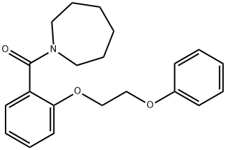 1-[2-(2-phenoxyethoxy)benzoyl]azepane,881576-44-9,结构式