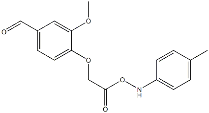 881586-68-1 3-甲氧基-4-(2-氧代-2-((对甲苯基氨基)氧基)乙氧基)苯甲醛