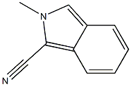 2H-Isoindole-1-carbonitrile, 2-methyl-,88251-63-2,结构式
