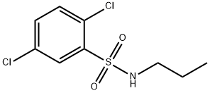 2,5-二氯-N-丙苯-1-磺酰胺, 88522-13-8, 结构式