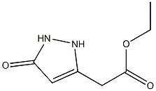 1H-Pyrazole-3-acetic acid, 2,5-dihydro-5-oxo-, ethyl ester Structure