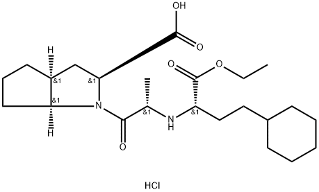 Cyclohexyl Ramipril Hydrochloride, 885516-61-0, 结构式