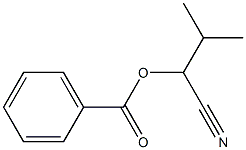 Butanenitrile, 2-(benzoyloxy)-3-methyl- 结构式