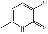 3-Chloro-6-methyl-1H-pyridin-2-one 化学構造式