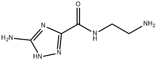 N-(2-氨基乙基)-5-亚胺-4,5-二氢-1H-1,2,4-三唑-3-甲酰胺, 886496-94-2, 结构式