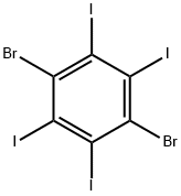 1,4-二溴-2,3,5,6-四碘苯,886759-09-7,结构式