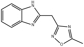 886907-13-7 2-(5-Methyl-[1,2,4]oxadiazol-3-ylmethyl)-1H-benzoimidazole