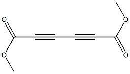 2,4-Hexadiynedioic acid, dimethyl ester Structure