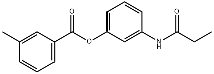 [3-(propanoylamino)phenyl] 3-methylbenzoate|