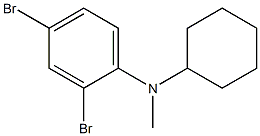 Benzenamine, 2,4-dibromo-N-cyclohexyl-N-methyl-