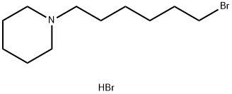 Piperidine, 1-(6-bromohexyl)-, hydrobromide 化学構造式