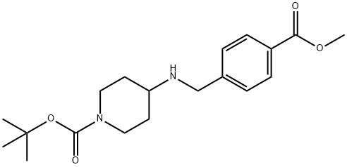 tert-Butyl 4-[4-(methoxycarbonyl)benzylamino]piperidine-1-carboxylate|888944-34-1