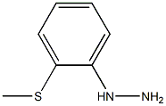 Hydrazine, [2-(methylthio)phenyl]- Structure