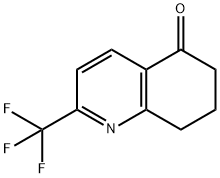 2-Trifluoromethyl-7,8-dihydro-6H-quinolin-5-one Structure