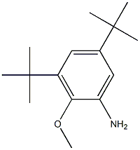 3,5-二叔丁基-2-甲氧基苯胺,893397-17-6,结构式