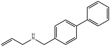 ({[1,1-biphenyl]-4-yl}methyl)(prop-2-en-1-yl)amine Structure