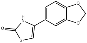 4-(2H-1,3-benzodioxol-5-yl)-1,3-thiazol-2-ol Structure