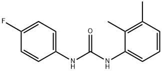 1-(2,3-Dimethylphenyl)-3-(4-fluorophenyl)urea, 97% Struktur