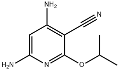 4,6-Diamino-2-isopropoxy-nicotinonitrile Struktur