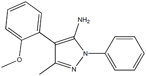895013-36-2 4-(2-METHOXYPHENYL)-3-METHYL-1-PHENYL-1H-PYRAZOL-5-AMINE