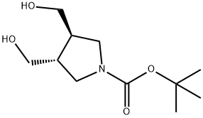 (3R,4R)-TERT-BUTYL 3,4-BIS(HYDROXYMETHYL)PYRROLIDINE-1-CARBOXYLATE|(3R,4R)-TERT-BUTYL 3,4-BIS(HYDROXYMETHYL)PYRROLIDINE-1-CARBOXYLATE