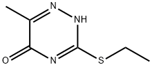 3-(ethylthio)-6-methyl-1,2,4-triazin-5-ol Structure