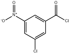 Benzoyl chloride, 3-chloro-5-nitro- 结构式