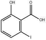 2-Hydroxy-6-iodo-benzoic acid Struktur