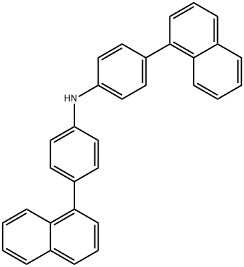 4-(Naphthalenyl)-N-[4-(1-naphthalenyl)phenyl]benzenamine