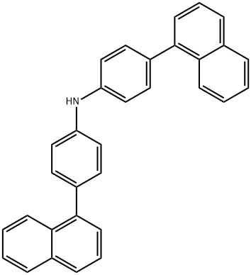 4,4'-二(1-萘基)二苯胺,897671-74-8,结构式