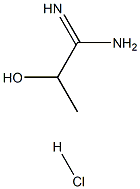 2-羟基丙脒盐酸盐, 89799-34-8, 结构式