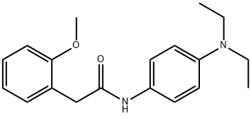 N-[4-(diethylamino)phenyl]-2-(2-methoxyphenyl)acetamide Structure