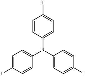 Benzenamine, 4-fluoro-N,N-bis(4-fluorophenyl)- Structure