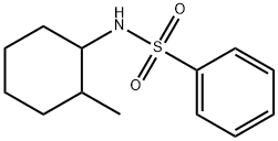 N-(2-methylcyclohexyl)benzenesulfonamide 化学構造式