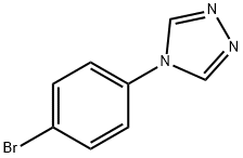 4-(4-bromophenyl)-4H-1,2,4-triazole 化学構造式