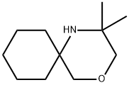 2,2-DIMETHYL-4-OXA-1-AZASPIRO[5.5]UNDECANE Structure