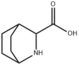 2-氮杂二环[2.2.2]辛烷-3-羧酸 结构式