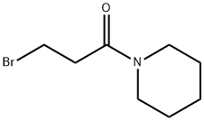 1-(3-bromopropanoyl)piperidine Structure