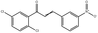 (2E)-1-(2,5-dichlorophenyl)-3-(3-nitrophenyl)prop-2-en-1-one|(2E)-1-(2,5-dichlorophenyl)-3-(3-nitrophenyl)prop-2-en-1-one