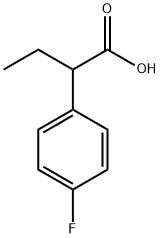 2-(4-fluorophenyl)butanoic acid Structure