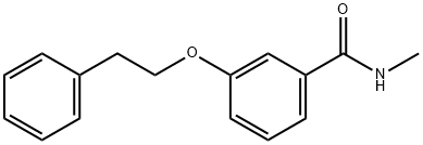 N-methyl-3-(2-phenylethoxy)benzamide 结构式