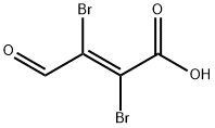 2,3-Dibromo-4-oxo-but-2-enoic acid, 90994-06-2, 结构式