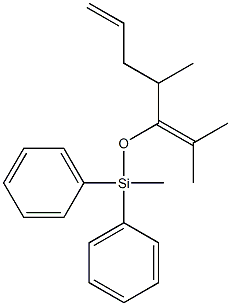 Silane, methyl[[2-methyl-1-(1-methylethylidene)-4-pentenyl]oxy]diphenyl-