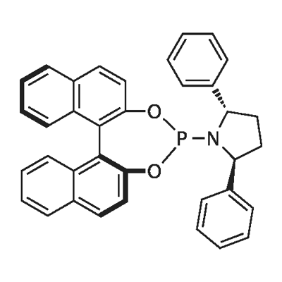 (2S,5S)-1-(11bS)-dinaphtho[2,1-d:1',2'-
f][1,3,2]dioxaphosphepin-4-yl-2,5-diphenyl-Pyrrolidine Structure