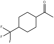 1-[4-(三氟甲基)环己基]乙烷-1-酮,916481-56-6,结构式
