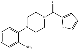 2-[4-(furan-2-carbonyl)piperazin-1-yl]aniline,917746-20-4,结构式