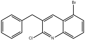 3-苄基-5-溴-2-氯喹啉,918518-79-3,结构式